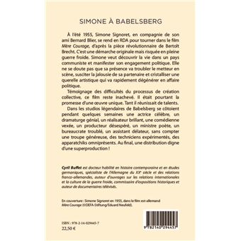 Simone à Babelsberg