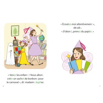 Premières lectures autonomes Montessori Niveau 3 - Mardi gras