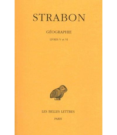 Géographie. Tome III : Livres V et VI