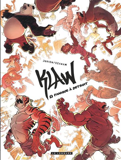 Klaw - Panique à Détroit (nouveauté) - Antoine Ozanam - cartonné
