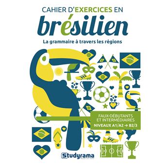 Cahier d'exercices en brésilien