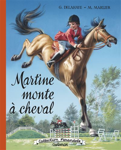 Martine monte a cheval