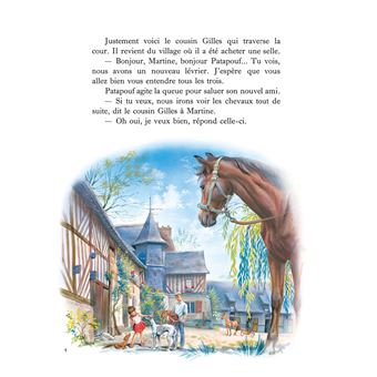 Martine - Martine monte à cheval