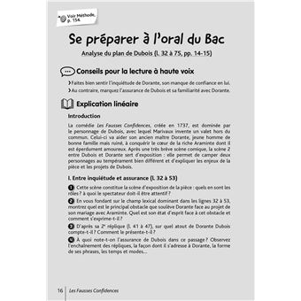 BiblioLycée - Les Fausses Confidences, Marivaux - BAC 2024