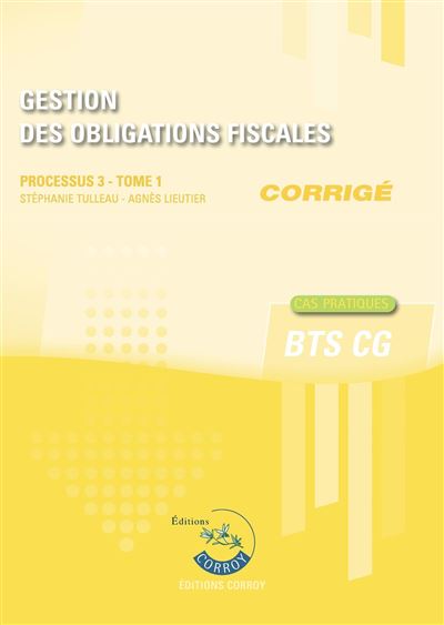 Gestion des obligations fiscales - Corrigé