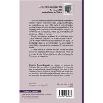 Je ne vous reverrai pas