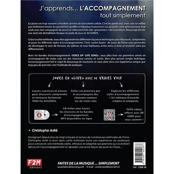J'apprends l'accompagnement au piano tout simplement