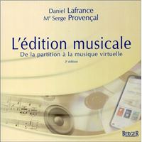 L'édition musicale - de la partition à la musique virtuelle