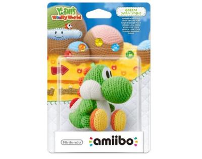Figurine Amiibo Yoshi de laine vert