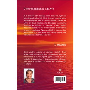 Une renaissance à la vie