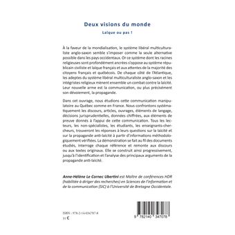 Deux visions du monde