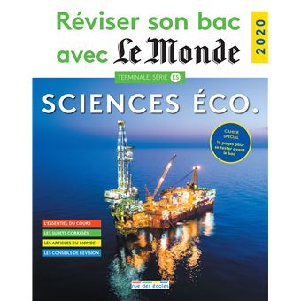 Réviser son bac avec le monde 2020 Sciences éco