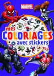 SPIDER-MAN - Mes coloriages avec stickers - MARVEL