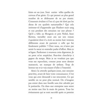 Lettres à mon éditeur