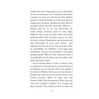 Lettres à mon éditeur