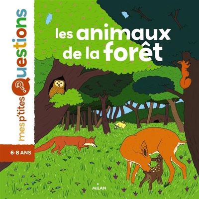 Marque-pages Animaux de la forêt - Collectif, Livre tous les livres à la  Fnac