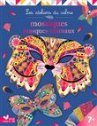 Mosaïques masques animaux - pochette avec accessoires
