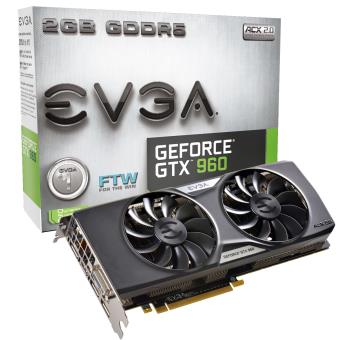 Carte Graphique EVGA GeForce GTX 960 FTW ACX 2.0 2 Go - 1