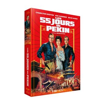 Derniers achats en DVD/Blu-ray - Page 7 Les-55-Jours-de-Pekin-Edition-Limitee-Combo-Blu-ray-DVD