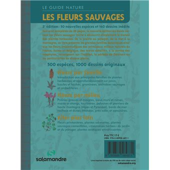 Le guide nature Les fleurs sauvages