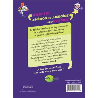 La classe dont tu es le héros - Mission espace CP/CE1 6/7 ans