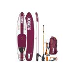 Pack Stand up Paddle SUP gonflable Jobe Aéro 11.6 Blanc et Bordeaux