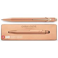 Caradach Metal-X Stylo Bille Brut Rose
