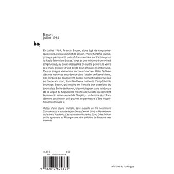 Bacon, juillet 1964