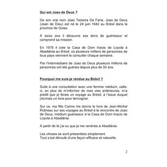 En route pour le Brésil à la rencontre de João de Deus