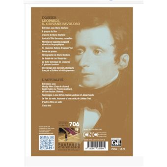 L´Avant-Scène Cinéma n° 705  : Leopardi, il giovane favoloso de Mario Martone - Septembre 2023