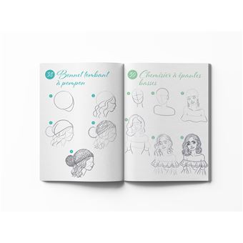 Mes 300 modèles à dessiner en pas à pas spécial mode - Dessins étape par étape
