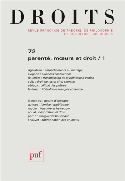 Droits 2020, n.72 -  Collectif - broché