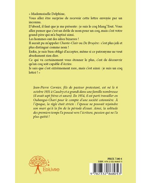 Le coq mang'tout broché Jean-Pierre Cornier, Nathalie Cornier