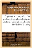 Physiologie comparée : des phénomènes physiologiques de la métamorphose chez la libellule déprimée