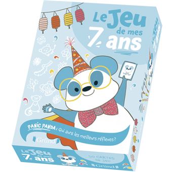 Le jeu de mes 7 ans