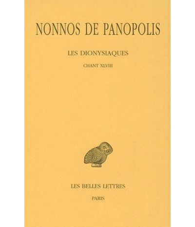 Dionysiaques t18 ch48