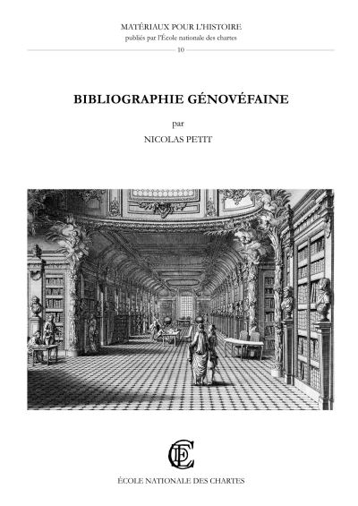 Bibliographie genovefaine ouvrages publies par les chanoine
