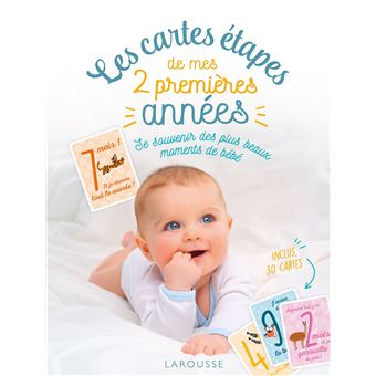 Les cartes étapes de mes 2 premières années