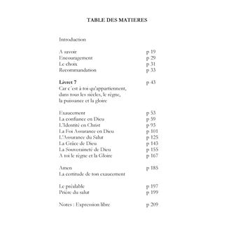 Car c'est à toi qu'appartiennent, dans tous les siècles, le règne, la puissance et la gloire