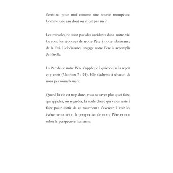 Car c'est à toi qu'appartiennent, dans tous les siècles, le règne, la puissance et la gloire