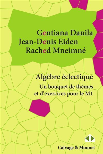 Algèbre éclectique - Gentiana Danila - broché