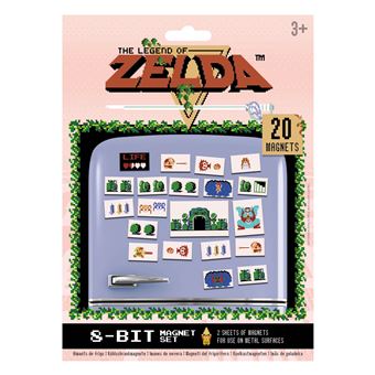 Pack 20 magnettes The Legend of Zelda