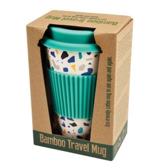 Mug en bambou Rex London Terrazzo 400 ml