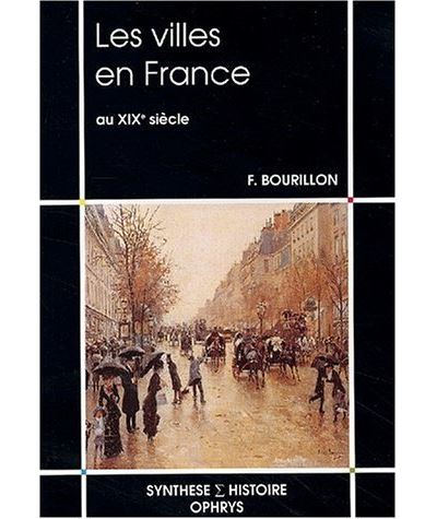Villes en france au 19e siecle