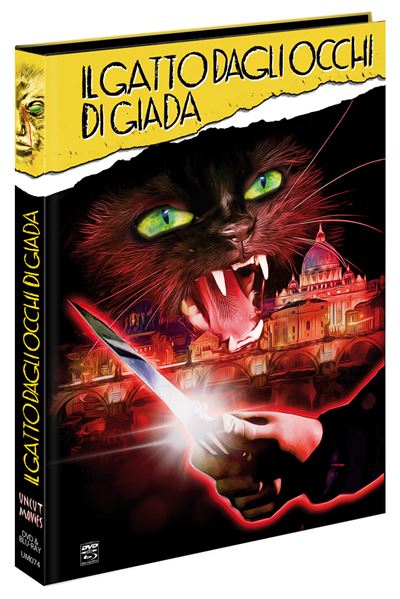 Il Gatto Dagli Occhi Di Giada Edition Limitée et Numérotée Mediabook A Combo Blu-ray DVD