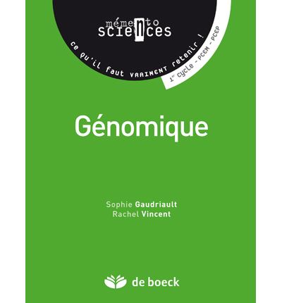 Génomique -  Sophie Gaudriault - broché