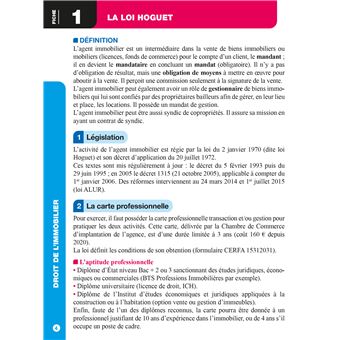 Top actuel Droit de l'immobilier 2023 - 2024