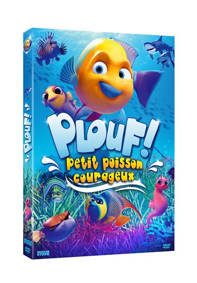 Plouf! Petit poisson courageux DVD