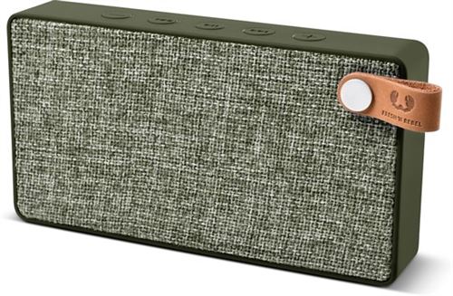 Fresh 'n Rebel Rockbox Slice - Fabriq Edition - luidspreker - voor draagbaar gebruik - draadloos - Donkergroen
