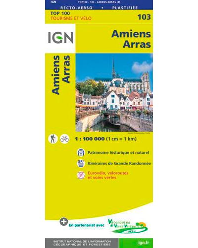 Top 100 Amiens, Arras -  Collectif - broché